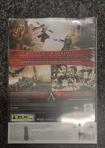 Assassins Creed II Black Edition Duits (ps3 nieuw), Ophalen of Verzenden, Nieuw