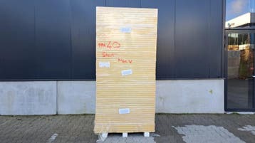 B-keus PIR 2-zijdig aluminium 1200x600x40mm Rd:1.80 (=0,72, Nieuw, Minder dan 4 cm, Minder dan 5 m²