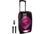 N-GEAR Flash 1240 - Draadloze 12 inch bluetooth-luidspreker, Audio, Tv en Foto, Luidsprekers, Verzenden, Zo goed als nieuw