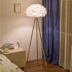 Veren vloerlamp – Luxe staande lamp met romantisch sfeerlich, Verzenden, Nieuw