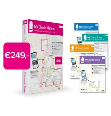 NV Charts Box - Oostzee (1, 2, 3 & 4) 2025, Ophalen of Verzenden, Nieuw