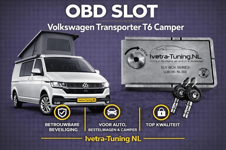 OBD Slot Volkswagen Transporter T6 Camper | ODB Lock VW T6, Caravans en Kamperen, Camper-accessoires, Nieuw, Verzenden