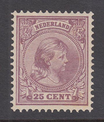 Nederland 1898 - Koningin Wilhelmina - NVPH 42, Gestempeld