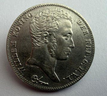 Nederland. Willem I. 1/2 Gulden 1829