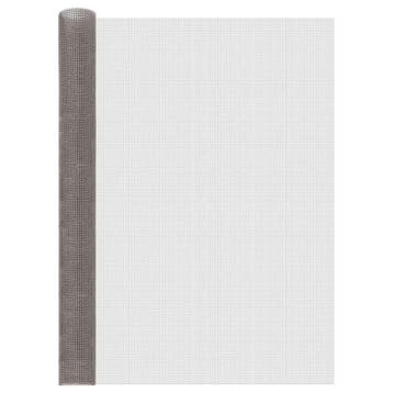 vidaXL Gaas Scherm 120 x 1000 cm 3 Mesh RVS 201, Verzenden, Nieuw, IJzer