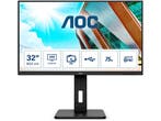 AOC U32P2 - 31.5 UHD 4K Monitor - VA-paneel - Zwart, Verzenden, Zo goed als nieuw, AOC