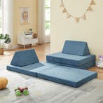 Speelbank Norhulta 5-delig kinderbank 150x66x45,5 cm blauw [, Verzenden, Nieuw
