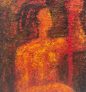 Mara Tran-Long (1935) - L’homme au Javelot - Paris