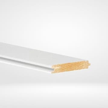 Wit Gespoten Vellingdelen / Channelsiding Vuren 18 × 120 mm, Ophalen of Verzenden, Nieuw