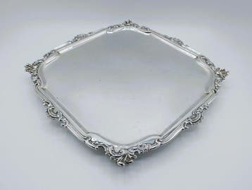 Hendrik Swierinck, Amsterdam - Dienblad - Zilver, Antiek en Kunst, Antiek | Goud en Zilver