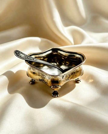 Zoutvat (2) - .925 zilver