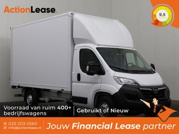 Opel Movano Bakwagen L5 H1 2024 Diesel Handgeschakeld, Auto's, Zwart, Movano, Wit, Nieuw