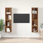 vidaXL Tv-meubelset 4 pcs Oud Hout 37 x 37 x 72 cm Bewerkt, Huis en Inrichting, Kasten | Televisiemeubels, Minder dan 50 cm, Verzenden