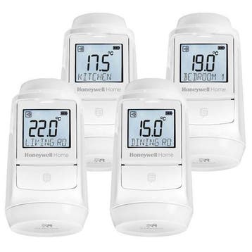 Evohome HR93 radiator regelaar - 4 pack voordeelpakket, Verzenden, Nieuw