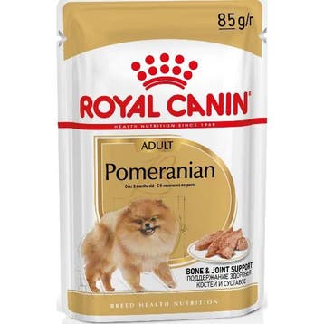 Royal Canin Pomeranian Adult in Loaf (paté in saus) honde.., Verzenden, Hond