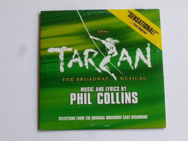 Tarzan - The Broadway Musical / Phil Collins (selections cd, Cd's en Dvd's, Cd Singles, Zo goed als nieuw, Ophalen of Verzenden