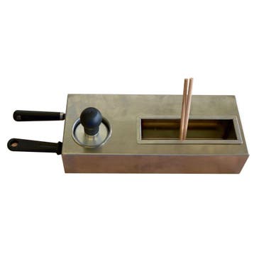 Houten Spatels | Kit | 2x T vorm | Reinigingstempel |, Verzenden, Nieuw in verpakking