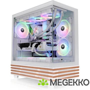 Thermaltake View 270 Plus WS ARGB Snow Midi Tower Wit, Verzenden, Nieuw
