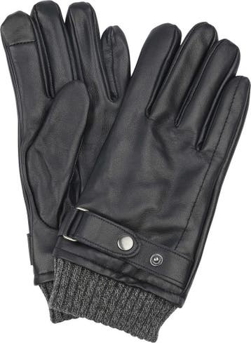 Suitable Handschoen Nappa Leer Zwart maat 8.5 Heren, Kleding | Heren, Verzenden, Nieuw, Suitable
