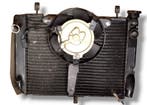 Radiateur / Yamaha yzf R6 1999 2001 / met ventilator, Ophalen of Verzenden, Gebruikt