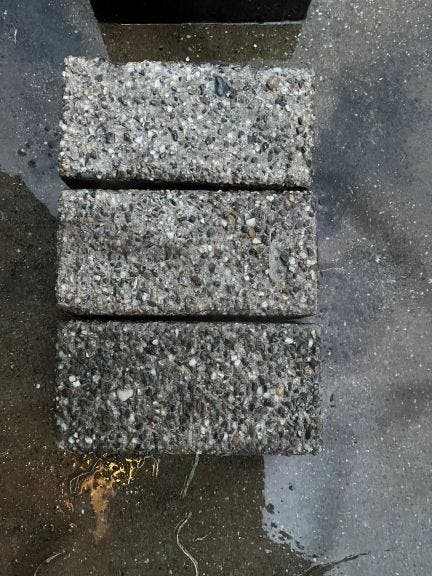 Gebruikte betonklinkers Zutphen Grijs (losgestort)..., Tuin en Terras, Tegels en Klinkers, Ophalen of Verzenden