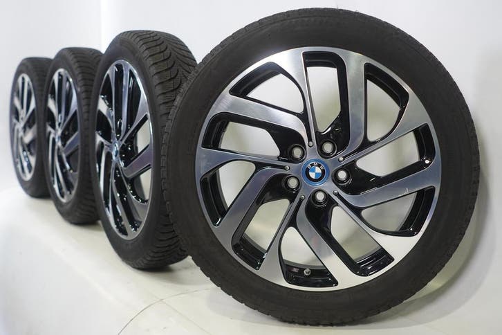 BMW i3 I01 428 19 inch velgen Bridgestone Winterbanden Origi, Auto-onderdelen, Banden en Velgen, Velg(en), Gebruikt, 19 inch, Winterbanden