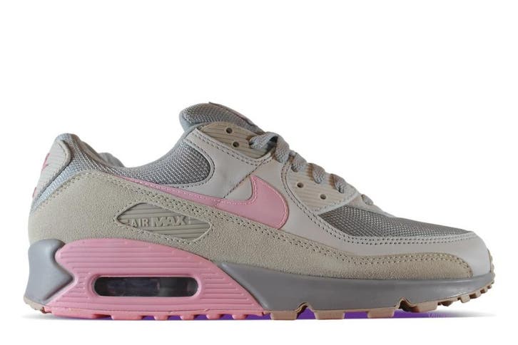 Nike Air Max 90 Vast Grey Pink • 42 42.5 49.5, Kleding | Heren, Schoenen, Sneakers of Gympen, Ophalen of Verzenden