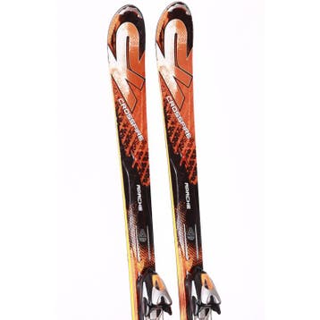 177 skis K2 APACHE CROSSFIRE, black/orange, allmountain, wo, Verzenden, Gebruikt