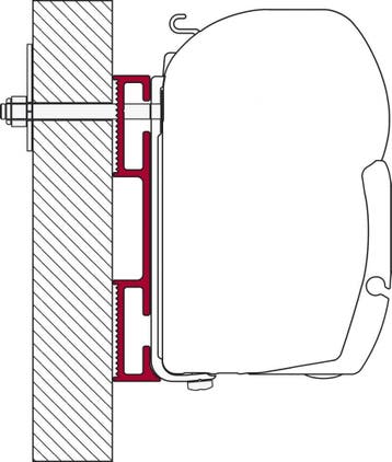Fiamma Adapter D F45, Ophalen of Verzenden, Nieuw
