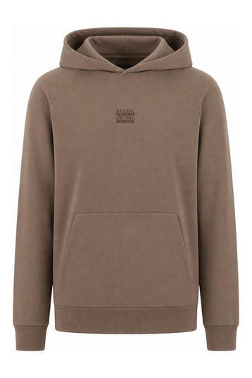 Napapijri Hoodie in maat 3XL Beige, Kleding | Heren, Verzenden, Zo goed als nieuw, Overige kleuren, Napapijri