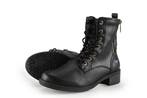 Mustang Veterboots in maat 43 Zwart, Verzenden, Zwart, Overige typen, Zo goed als nieuw