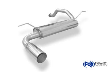FOX Honda Civic 5 einddemper dwars - 1x90 Type 10, Auto-onderdelen, Verzenden, Nieuw