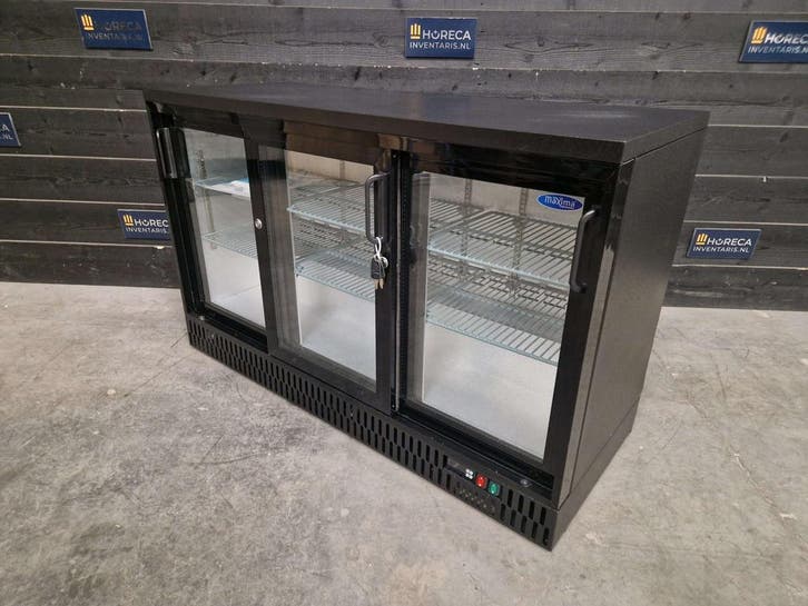 Koelkast | 3-deurs barkoeling | schuifdeuren | Maxima | 230V, Zakelijke goederen, Horeca | Keukenapparatuur, Nieuw in verpakking