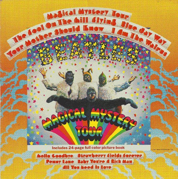 The Beatles - Magical Mystery Tour, Cd's en Dvd's, Vinyl | Pop, Gebruikt, Ophalen of Verzenden