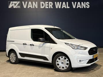 Ford Transit Connect 1.5 EcoBlue L1H1 Euro6 Airco | Camera |, Stof, Gebruikt, Wit, Dealer onderhouden