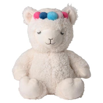 Warmies alpaca warmteknuffel - wit - 30 cm, Kinderen en Baby's, Verzenden, Nieuw