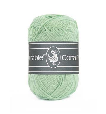 Durable Coral Mini 2137 Mint - Haakgaren / Breigaren, Ophalen of Verzenden, Nieuw, Breien of Haken, Wol of Garen