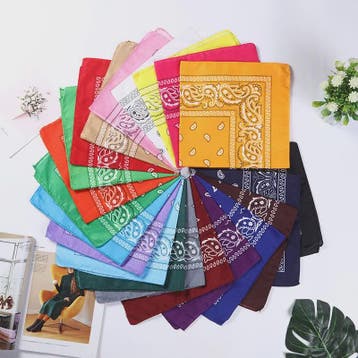 20-delige Set Paisley Bandana Sjaaltjes - Kleurrijk & Veelzi, Verzenden, Nieuw