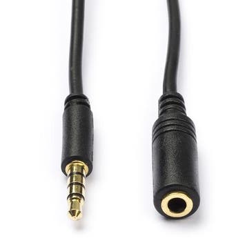 3.5 mm jack verlengkabel | V  M | Goobay | 5 meter, Verzenden, Nieuw