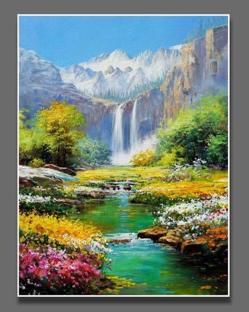 Clelia - Cascade in Bloom Valley