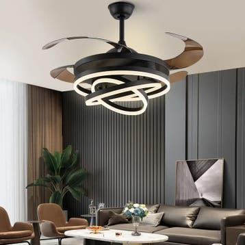 Nordic LED Plafondventilator 42 inch met Afstandsbediening, Verzenden, Nieuw