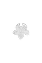 ring petal pop - zilveren kleur / Eén maat, Verzenden, Nieuw