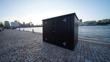 Tuinhuis 3x2m | Opslagcontainer demontabel | te koop | op=op, Tuin en Terras, Tuinhuizen, 200 tot 400 cm, 250 tot 500 cm, Schuur
