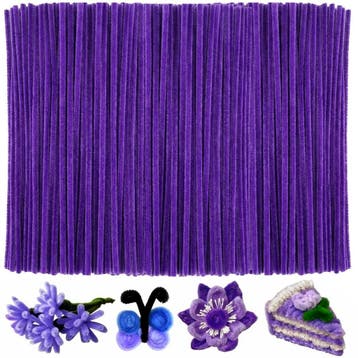 Fako Bijoux - 100 Donkerpaarse Pijpenragers - Set van 100, Verzenden, Nieuw