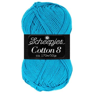 Scheepjes Cotton 8 - 563 Block - Katoen Garen, Ophalen of Verzenden, Nieuw