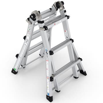 Aanbieding: Vouwladder Wixor 4x3 sporten, Nieuw
