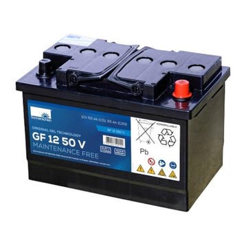 Sonnenschein GF 12 50 V / GF1250V Deep Cycle Gel, origineel, Verzenden, Nieuw