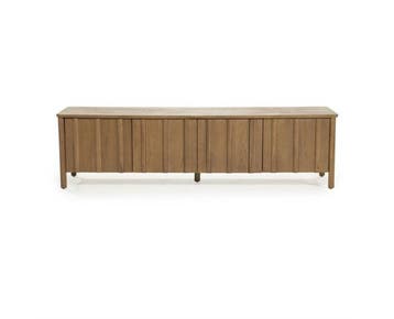 TV meubel Jake drs 183x47cm - bruin | Eleonora, Ophalen of Verzenden, Nieuw