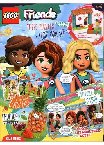 Lego Friends abonnement 6 nummers cadeau abonnement, Verzenden, Nieuw, Sport en Vrije tijd
