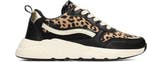 Posh by Poelman - mt 40 - CHARLIE Dames Sneakers - Zwart met, Verzenden, Nieuw